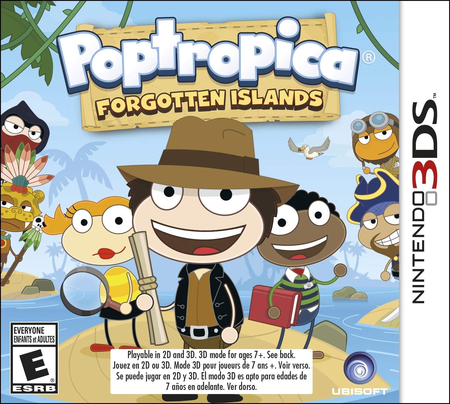 Poptropica Forgotten Islands - Nintendo 3DS