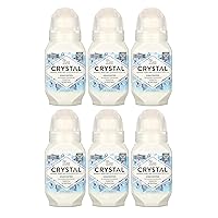 Crystal Body Roll-On Deodorant, 2.25 Ounce - 6 per case.