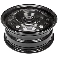 Dorman 939-115 15 X 6 In. Steel Wheel Compatible with Select Ford Models, Black