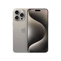 iPhone 15 Pro Max (512 GB) — Natural Titanium [Locked]. Requires unlimited plan starting at $60/mo.