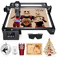 LGT LONGER RAY5 Laser Engraver, 40W Laser Engraving Cutting Machine for  Metal and Wood, 5w Laser Cutter and Engraver Machine, 15.7x15.7inch,  3.5-inch