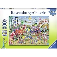 Ravensburger -Fun at The Carnival - 300 Piece Jigsaw Puzzle for Kids – Every Piece is Unique, Pieces Fit Together Perfectly, Model Number: 13231