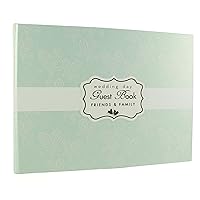 Love & Cherish Pearlised Paperwrap Guest Book Wedding Gift