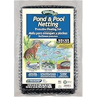 Pond & Pool Netting – Outdoor Water Garden Cover – Protective Mesh for Fish & Aquatic Life - 3/8