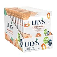 Peach Rings, Gummy Sweets Bags, 1.8 oz (12 Count)