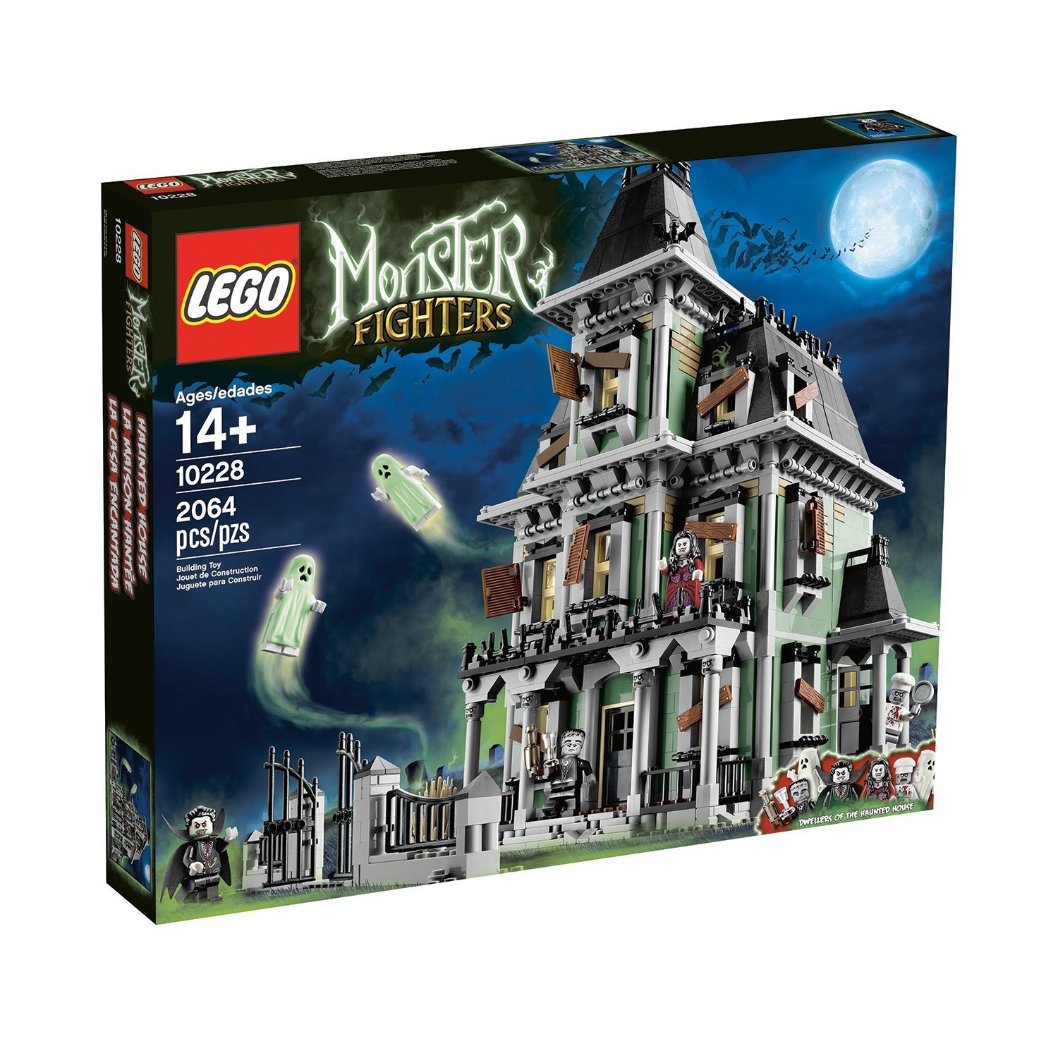 LEGO Monster Fighters Haunted House Halloween Minifigure - Frankenstein Butler with Tray (10228)