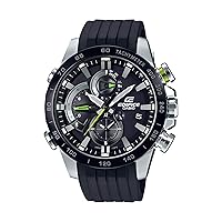 Casio Men's EQB-800BR-1ACF Edifice Analog-Digital Display Quartz Black Watch