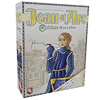 Joan of Arc: Orléans Draw & Write - Capstone Games, Competitive Or Solo Mode, -Tile Placement Strategy Game, Ages 10+, 1-5 Players, 45 Minute Playing Time