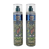 Bath & Body Works Fragrance Mist, Gift Set of 2, 8oz Each (Fresh Jungle Rain)