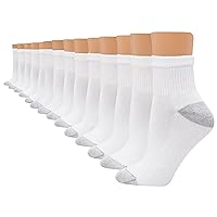 womens Value, Ankle Soft Moisture-wicking Socks, Available in 10 and 14-packs