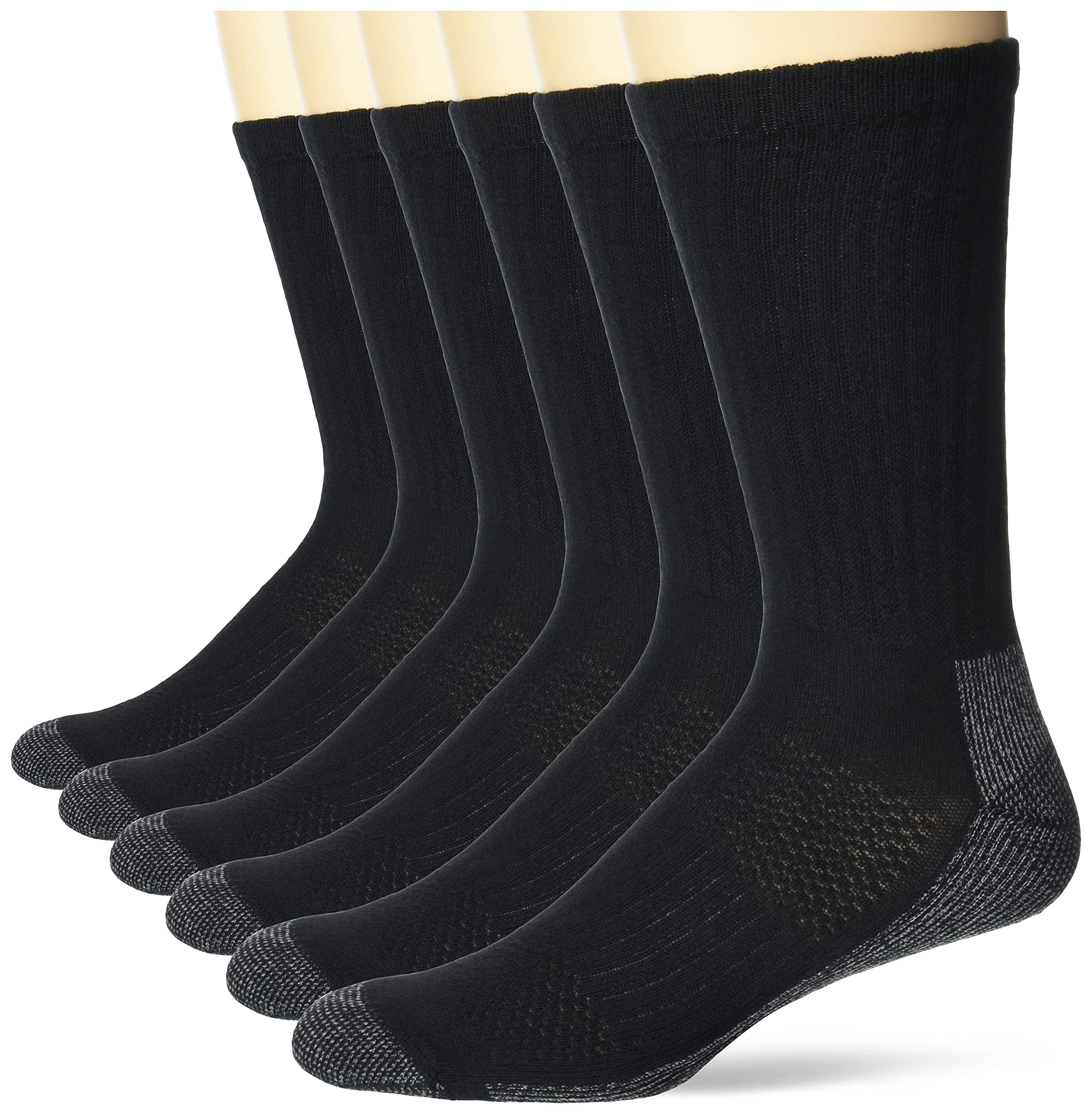 Hanes Men's Work Socks, 6-Pack