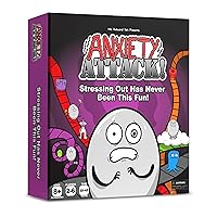 The Awkward Yeti Anxiety Attack! Card Game, A Family Fun Game for Kids and Adults - Funny and Therapeutic Playing Cards for Game Nights with Family of Kids and Teens, 2-6 Players, 8+