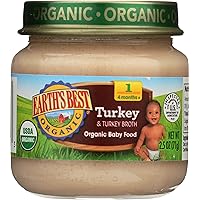 Earth's Best Turkey & Turkey Broth Organic, 2.5 Oz