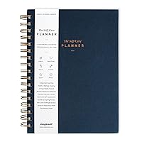The Self-Care Planner by Simple Self - Undated 12-Month Life Planner - Daily, Monthly, Weekly - Focus on Wellness, Productivity, Achieving Goals, and Happiness (River, Weekly Edition: 12 Months)