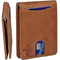 IBRO Men's Slim RFID Blocking Wallet ID Pocket Extra Capacity Wallet