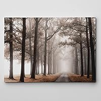 WEXFORD HOME Misty Road Canvas 1827 Wall Art, 18x27 (HAC17-15962-1827)