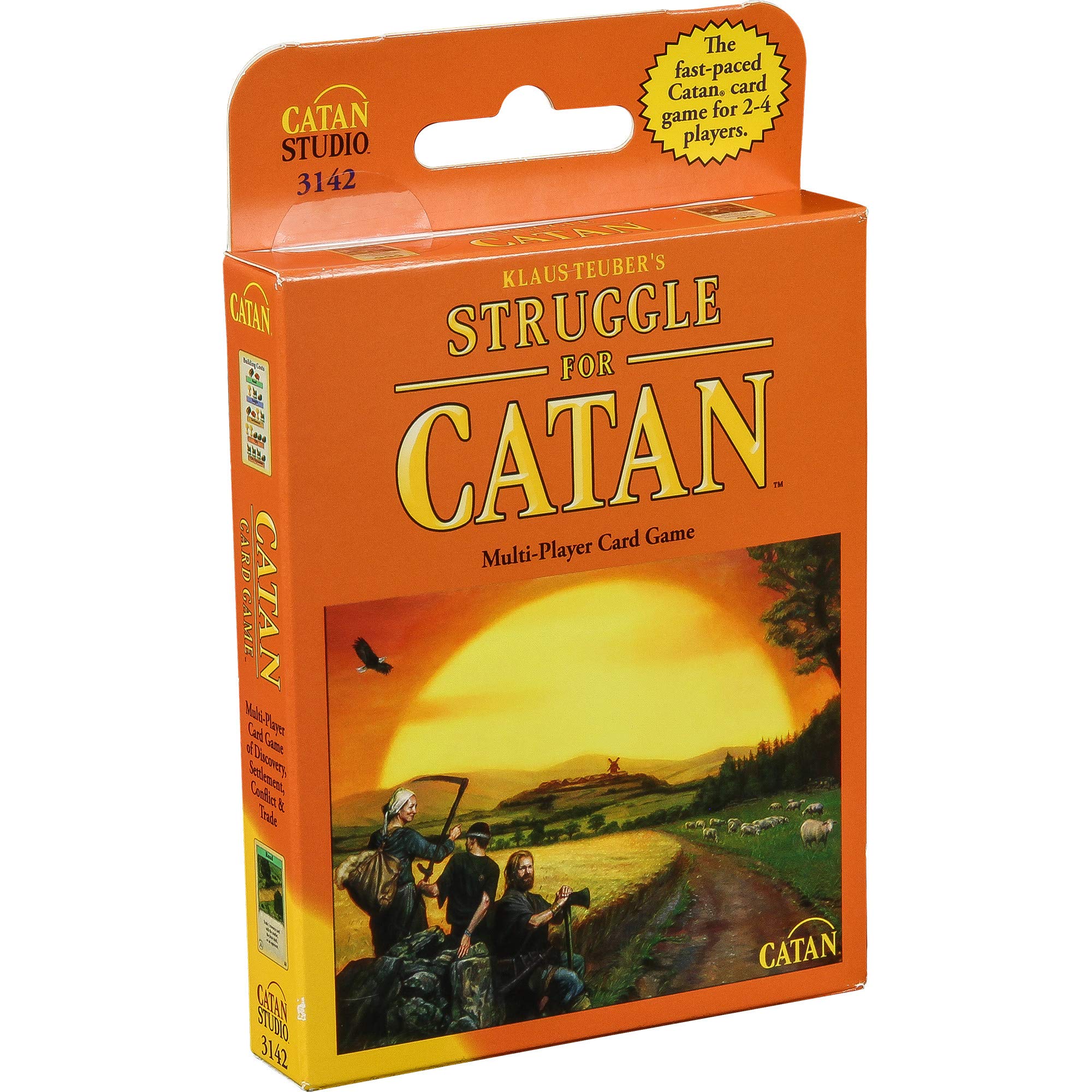 CATAN The Struggle Card Game | Card Game for Adults and Family | Strategy Card Game | Adventure Card Game | Ages 10+ | for 3 to 4 Players | Average Playtime 25 Minutes | Made Studio