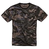 Brandit Men's T-Shirt Dark Camo Size 4XL