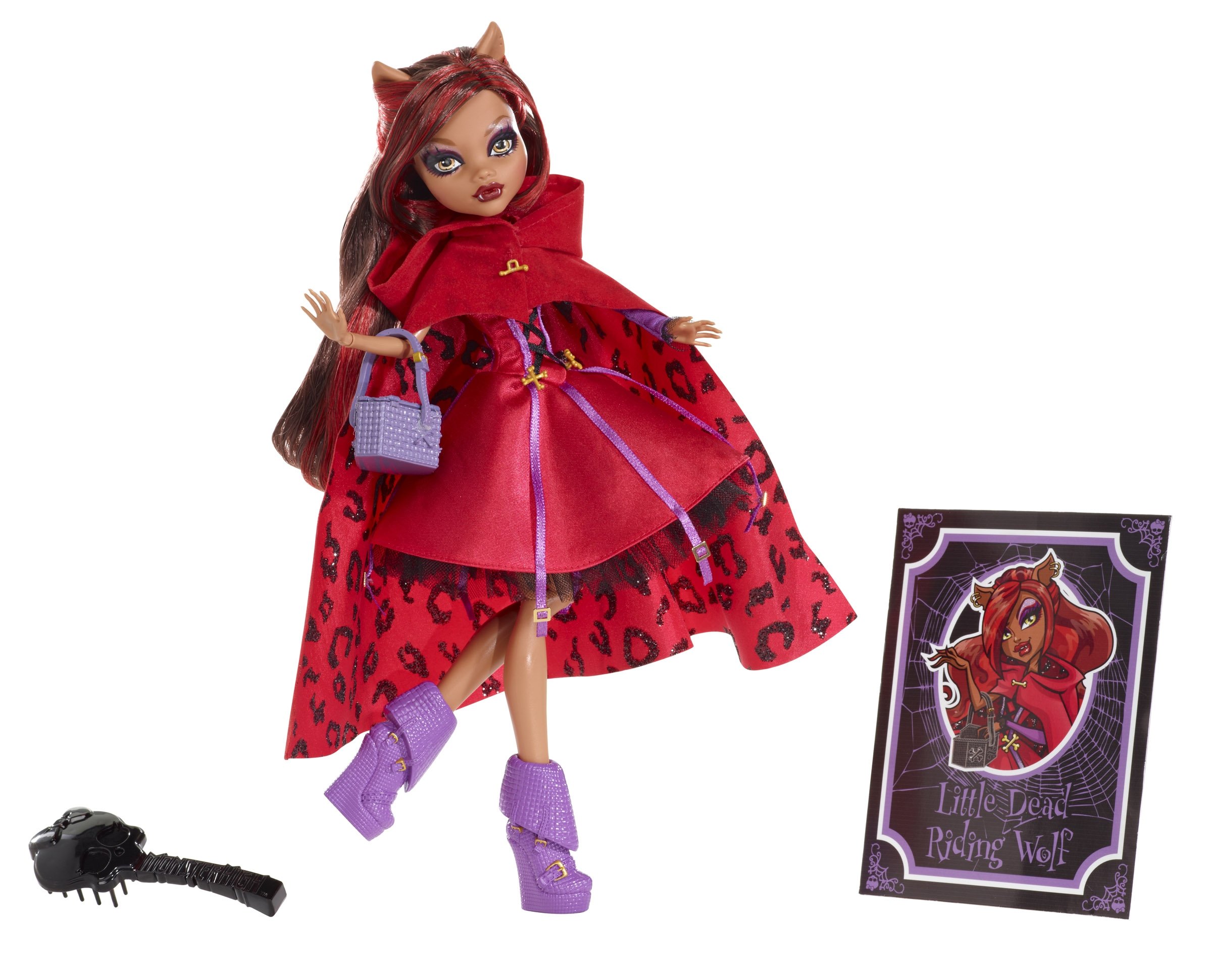 Monster High Scarily Ever After Doll Little Dead Riding Wolf (Clawdeen Wolf)