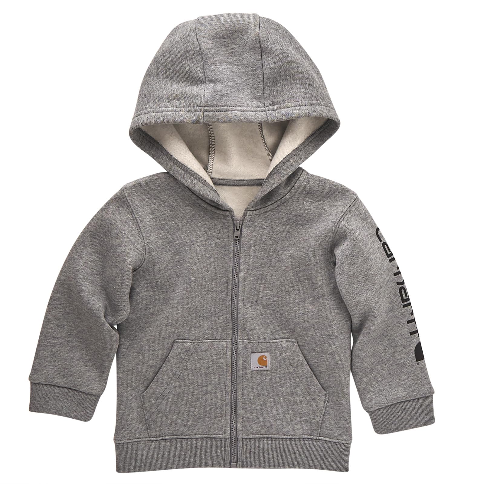 Carhartt Boys' Long-Sleeve Full-Zip Hooded Sweatshirt Hoodie