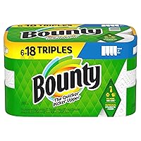 Bounty Select-A-Size Paper Towels, 2-ply, 135 Sheets/Roll, 6 Rolls/Pack (67001/05630)