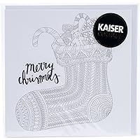 Kaisercraft Stocking KaiserColour Gift Card with Envelope, 6