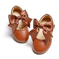 Kiderence Toddler Girls Dress Shoes Little Kids Mary Janes Ballet Flats Toddler