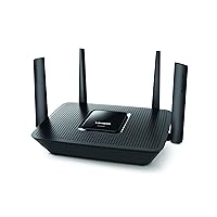 Linksys EA8300 Max-Stream: AC2200 Tri-Band Wi-Fi Router for Wireless Home Network, Uninterrupted Gaming and Streaming, MU-MIMO (Black)