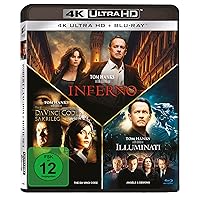 Illuminati / Inferno / The Da Vinci Code - 6-Disc-Set (3 4K Ultra-HD, 3 BD, Limited Edition) exklusiv bei Amazon.de [Blu-ray] Illuminati / Inferno / The Da Vinci Code - 6-Disc-Set (3 4K Ultra-HD, 3 BD, Limited Edition) exklusiv bei Amazon.de [Blu-ray] Blu-ray Multi-Format Blu-ray DVD 4K