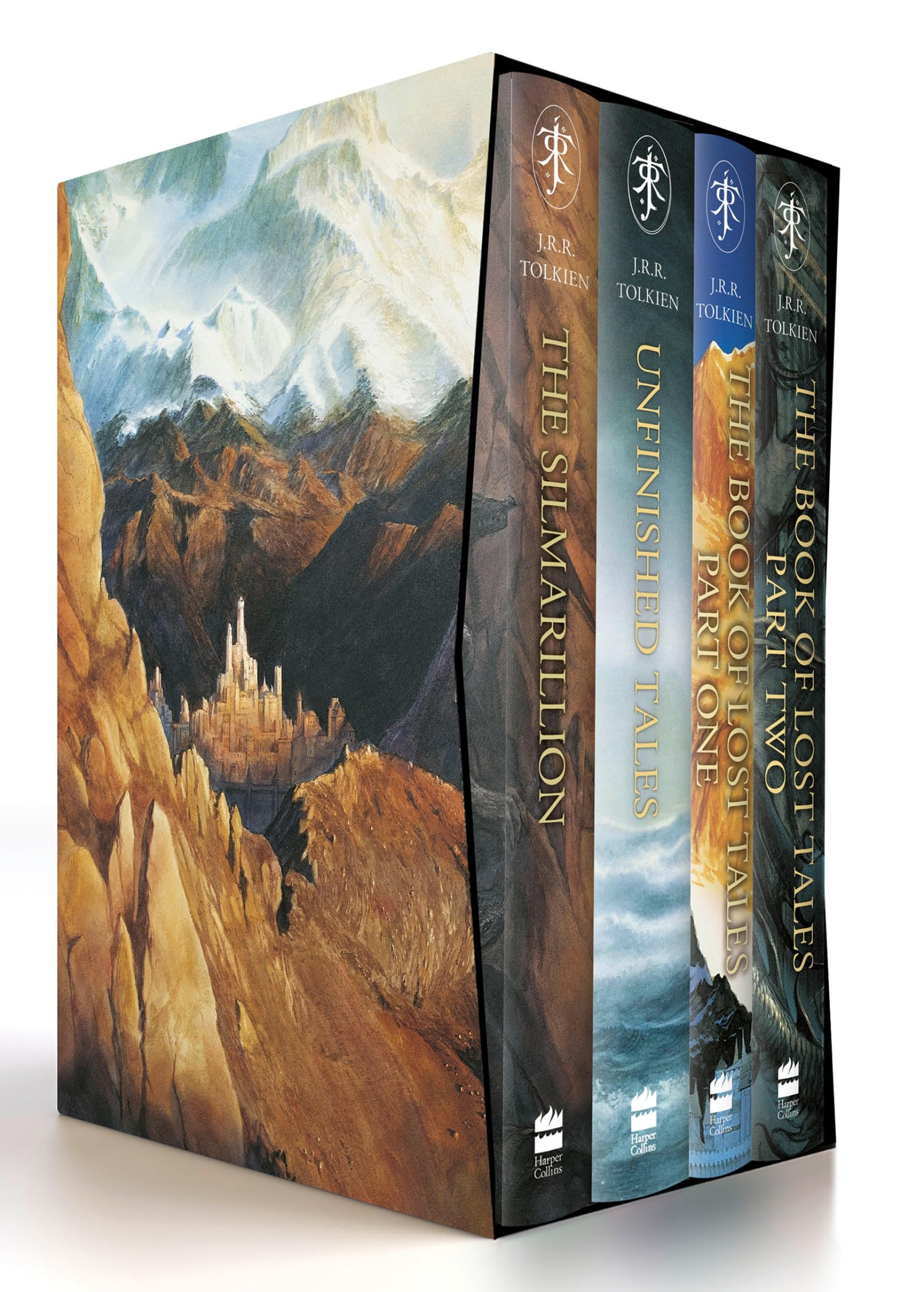 The History of Middle-earth Box Set #1: The Silmarillion / Unfinished Tales / Book of Lost Tales, Part One / Book of Lost Tales, Part Two (The History of Middle-earth Box Sets, 1)