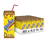 Yoo-hoo Chocolate Drink, 6.5 fl oz boxes, 10 count (Pack of 4)