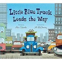 Little Blue Truck Leads the Way Padded Board Book Little Blue Truck Leads the Way Padded Board Book Hardcover Kindle Audible Audiobook Board book Paperback Audio CD