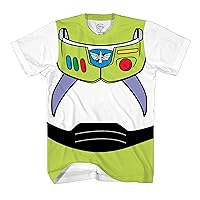 Toy Story Buzz Lightyear Astronaut Costume Adult T-Shirt