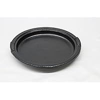 Asahi Cast Iron Furnace Lid (Compatible with Gas, Induction, Oven Grill Pan), Commercial Use