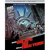 Escape From New York (Collector's Edition) (4K UHD) Escape From New York (Collector's Edition) (4K UHD) 4K Multi-Format Blu-ray DVD VHS Tape