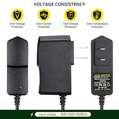 5V 2A Power Supply 10W Power Adapter 100-240V 50-60Hz AC Input to DC 5 Volt  2 Amp Power Supply Adapter with 5.5mm X 2.5mm US Plug for LED Strip Pixel