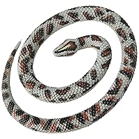 Wild Republic Rock Python, Rubber Snake Toy, Gifts for Kids, Educational Toys, 26