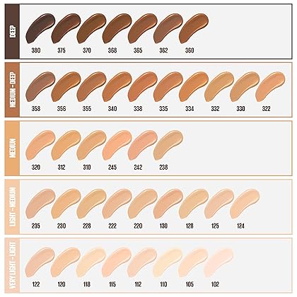 Maybelline Fit Me Matte + Poreless Liquid Oil-Free Foundation Makeup, Natural Ivory, 1 Count (Packaging May Vary)