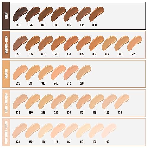Maybelline Fit Me Matte + Poreless Liquid Oil-Free Foundation Makeup, Natural Tan, 1 Count (Packaging May Vary)