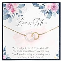 Gifts for Stepmom Gifts for Stepmother Jewelry Stepmom Bracelet Thank You for Loving Me As Your Own Stepmom Bracelet for Stepmother from Stepdaughter