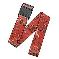 Eddie Bauer Men's Active Stretch Webbing Belts with Quick Release Buckle, Multiple Colors, One Size Fits Most