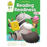 School Zone - Reading Readiness K-1 Workbook - 64 Pages, Ages 5 to 7, Kindergarten to 1st Grade, Story Order, Letter Sounds, Matching, and More (School Zone I Know It!® Workbook Series) School Zone - Reading Readiness K-1 Workbook - 64 Pages, Ages 5 to 7, Kindergarten to 1st Grade, Story Order, Letter Sounds, Matching, and More (School Zone I Know It!® Workbook Series) Paperback