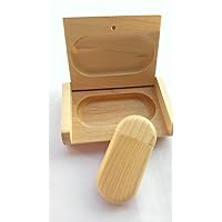 Wooden USB Flash Drive USB 2.0 with Maple Wood Gift Box (32GB)