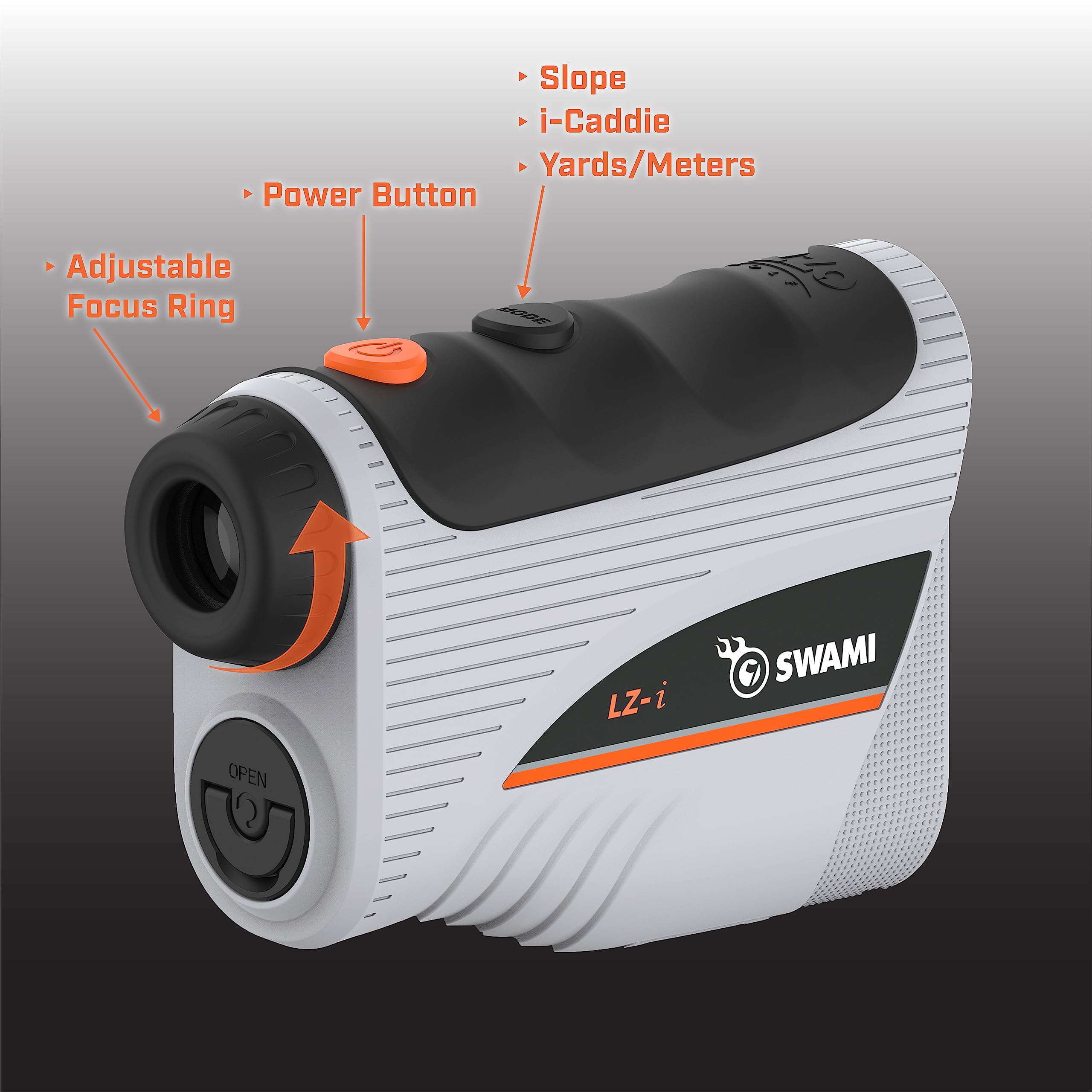 IZZO Golf LZ-I Golf Laser Rangefinder - on Course Golf Accessory Laser rangefinder Accurate up to 500 Yards