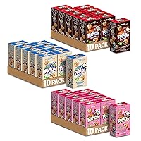 MEIJI Hello Panda Cookies Bundle - Chocolate, Strawberry and Vanilla Crème Filled - 2.1 oz, Pack of 10 - Bite Sized Cookies with Fun Panda Sports