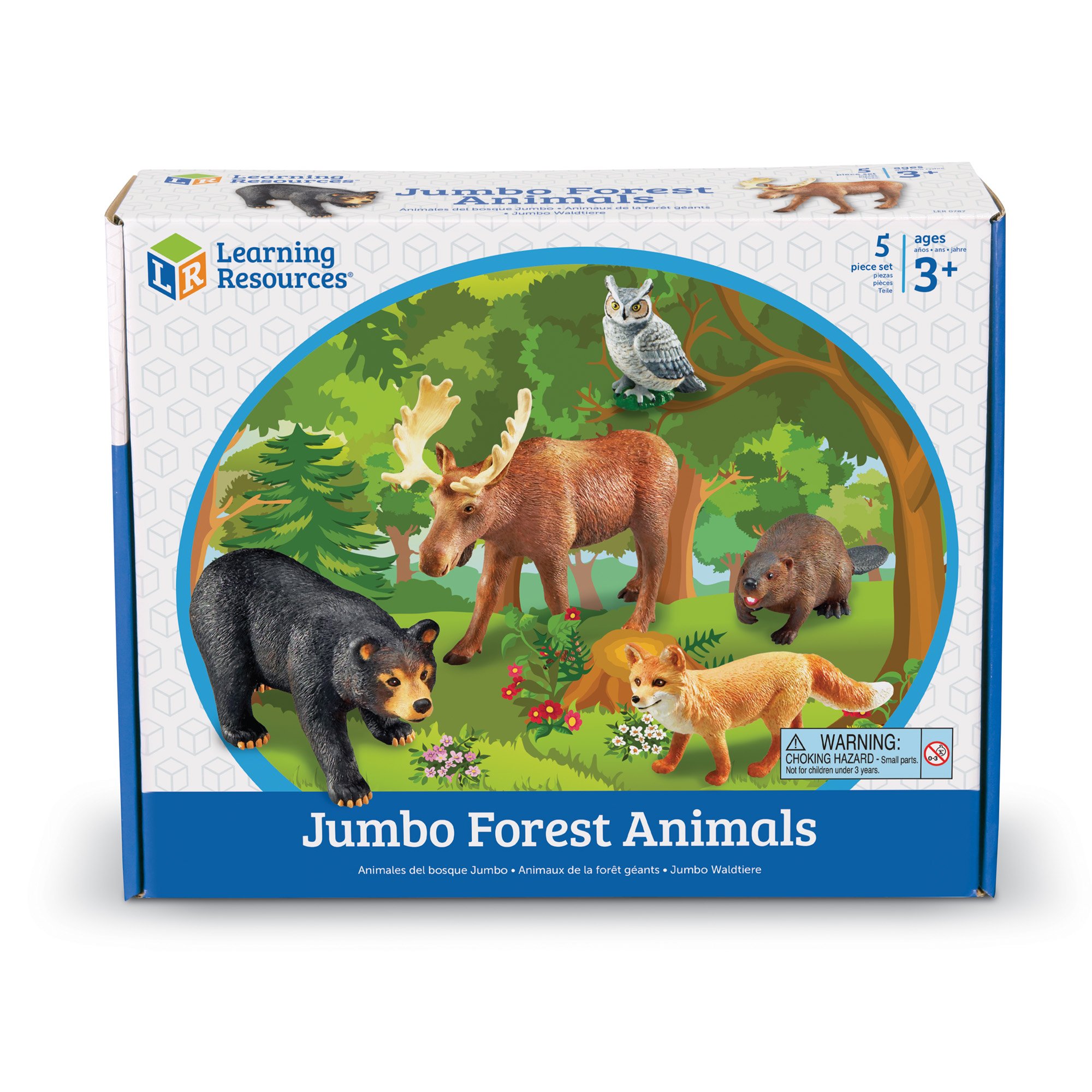 Mua Learning Resources Jumbo Forest Animals - 5 Pieces, Ages 3+ Pretend  Play Animals for Toddlers, Preschool Learning Toys, Kids Play Animal  Figures, Zoo Animals trên Amazon Mỹ chính hãng 2023 | Giaonhan247
