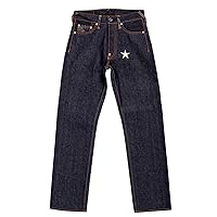 x 4A Star Silver Embroidered Denim Jeans REDM2911