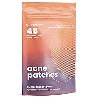 ROSELYNBOUTIQUE Pimples Patches for Face - 48 Hydrocolloid Acne Clearing Patches for Face Spot Cover Absorbing Clearing Fast Healing Skin Care Tools