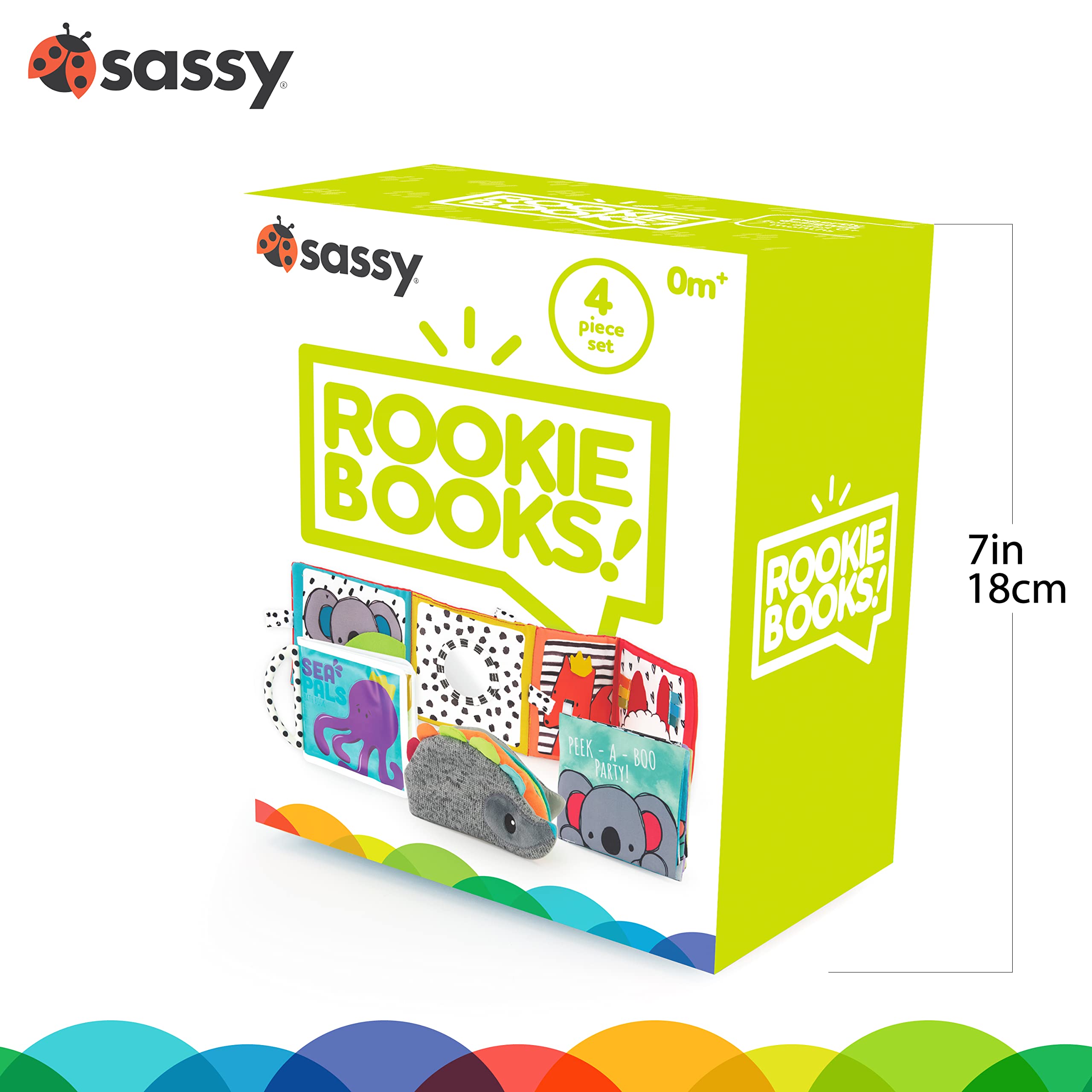 Sassy Rookie Books Baby Box - 2+ Months