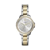 Fossil Izzy Women's Watch with Stainless Steel Bracelet or Genuine Leather Band